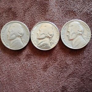 Vintage Nickel Coin Set